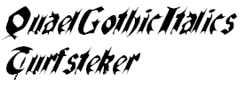 QuaelGothicItalics